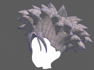 Base Hair for Boy V51 3D Модель