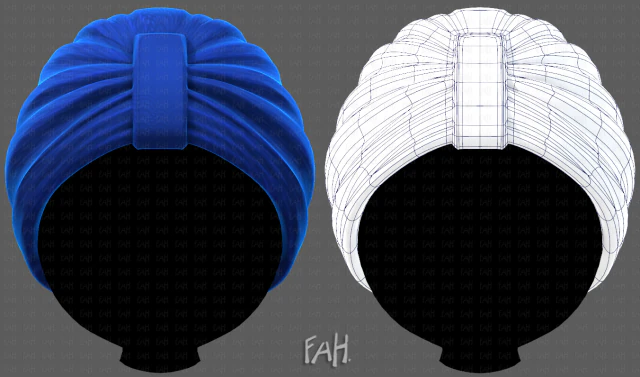 Cap V51 3D Model .c4d .max .obj .3ds .fbx .stl .blend