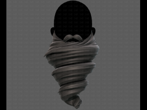 Beard V51 Model 3D