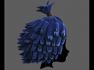 3D Hair style for boy V111 3D Model