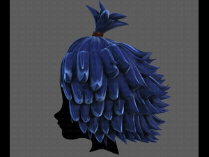 3D Hair style for boy V111 3D Model