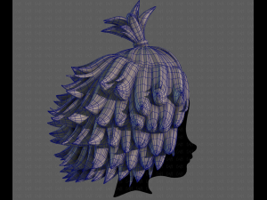 3D Hair style for boy V111 3D Model
