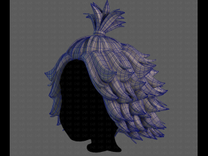 3D Hair style for boy V111 3D Model