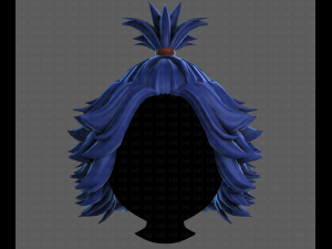 3D Hair style for boy V111 3D Model