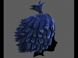 3D Hair style for boy V111 3D Model
