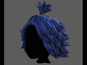 3D Hair style for boy V111 3D Model