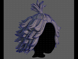 3D Hair style for boy V111 3D Model