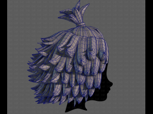 3D Hair style for boy V111 3D Model