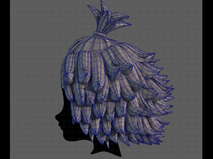3D Hair style for boy V111 3D Model