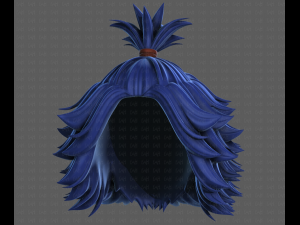 3D Hair style for boy V111 3D Model