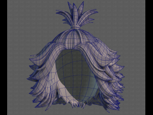 3D Hair style for boy V111 3D Model