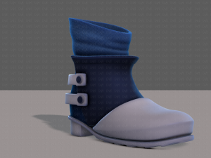 Shoes cartoonV51 3D Model