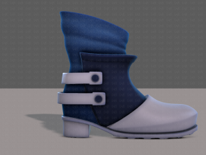 Shoes cartoonV51 3D Model