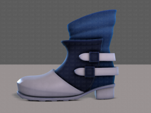 Shoes cartoonV51 3D Model