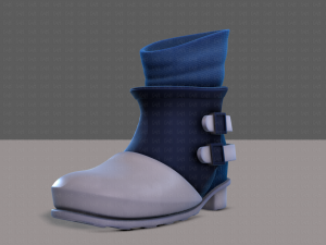 Shoes cartoonV51 3D Model