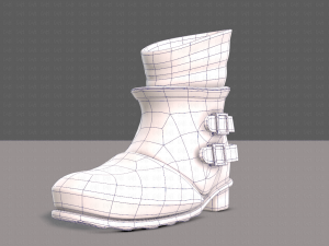 Shoes cartoonV51 3D Model
