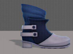 Shoes cartoonV51 3D Model