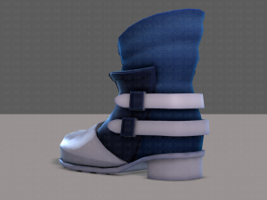 Shoes cartoonV51 3D Model