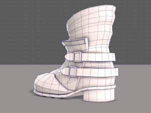 Shoes cartoonV51 3D Model