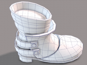 Shoes cartoonV51 3D Model
