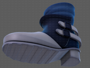 Shoes cartoonV51 3D Model