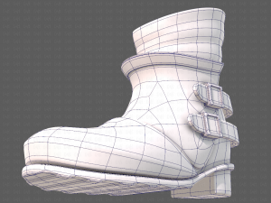 Shoes cartoonV51 3D Model