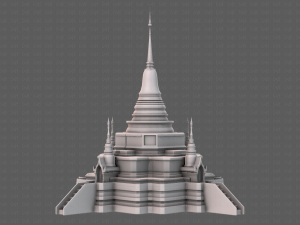 Pagoda V11 3D Model