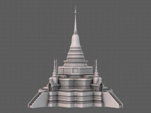 Pagoda V11 3D Model