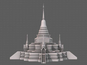 Pagoda V11 3D Model