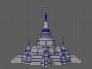 Pagoda V11 3D Model