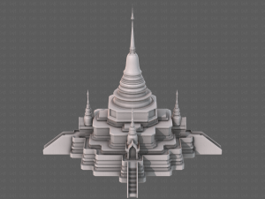 Pagoda V11 3D Model