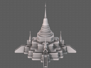 Pagoda V11 3D Model