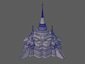 Pagoda V11 3D Model