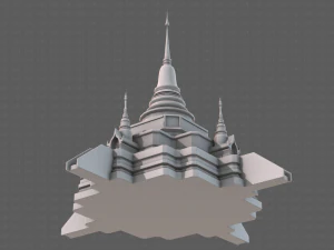 Pagoda V11 3D Model