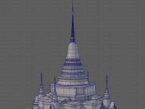 Pagoda V11 3D Model