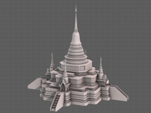 Pagoda V11 3D Model