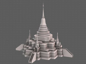 Pagoda V11 3D Model