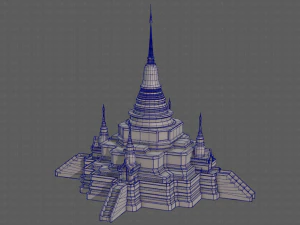 Pagoda V11 3D Model