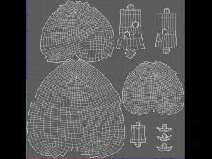 Trees Cartoon V26 3D Model