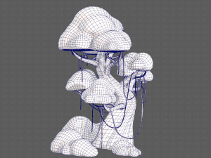 Trees Cartoon V27 3D Модель