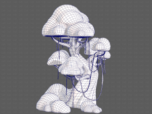 Trees Cartoon V27 3D Модель