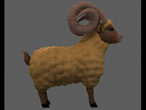 Sheep V02 3D Model
