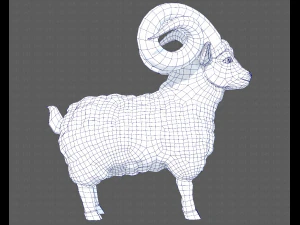 Sheep V02 3D Model