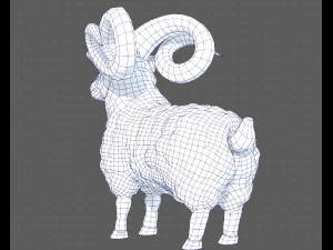 Sheep V02 3D Model