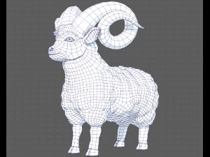 Sheep V02 3D Model