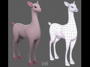 Deer V03 3D Model