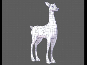 Deer V03 3D Model