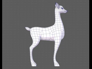 Deer V03 3D Model