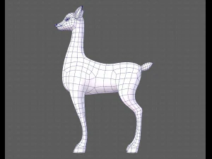 Deer V03 3D Model