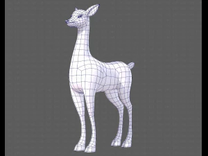 Deer V03 3D Model